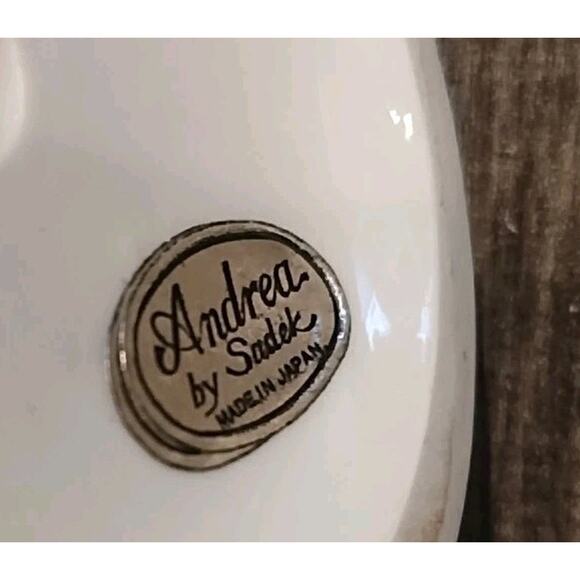 Pair Busts Girl Woman Andrea by Sadek Sculptures Made In Japan White Lot of 2 - Picture 12 of 12